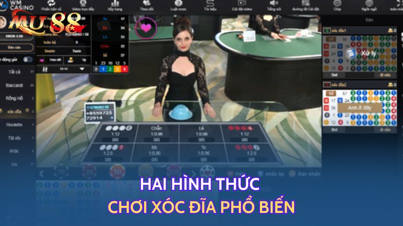 Hai hình thức chơi lắc đĩa phổ biến