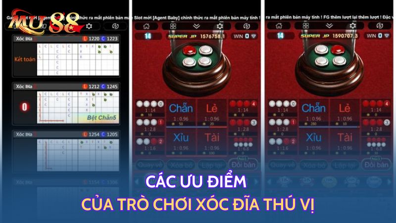 Các ưu điểm của trò chơi lắc đĩa thú vị