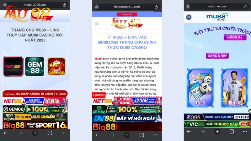 Chú ý các địa chỉ giả mạo Kubet